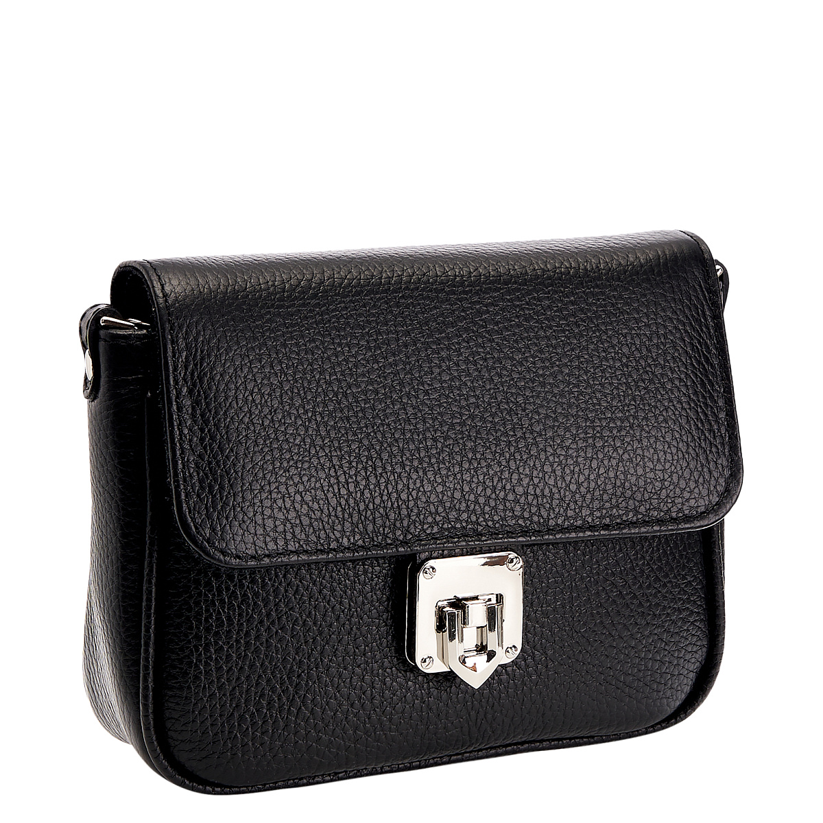 Женская сумка Dr. Koffer из натуральной кожи черная