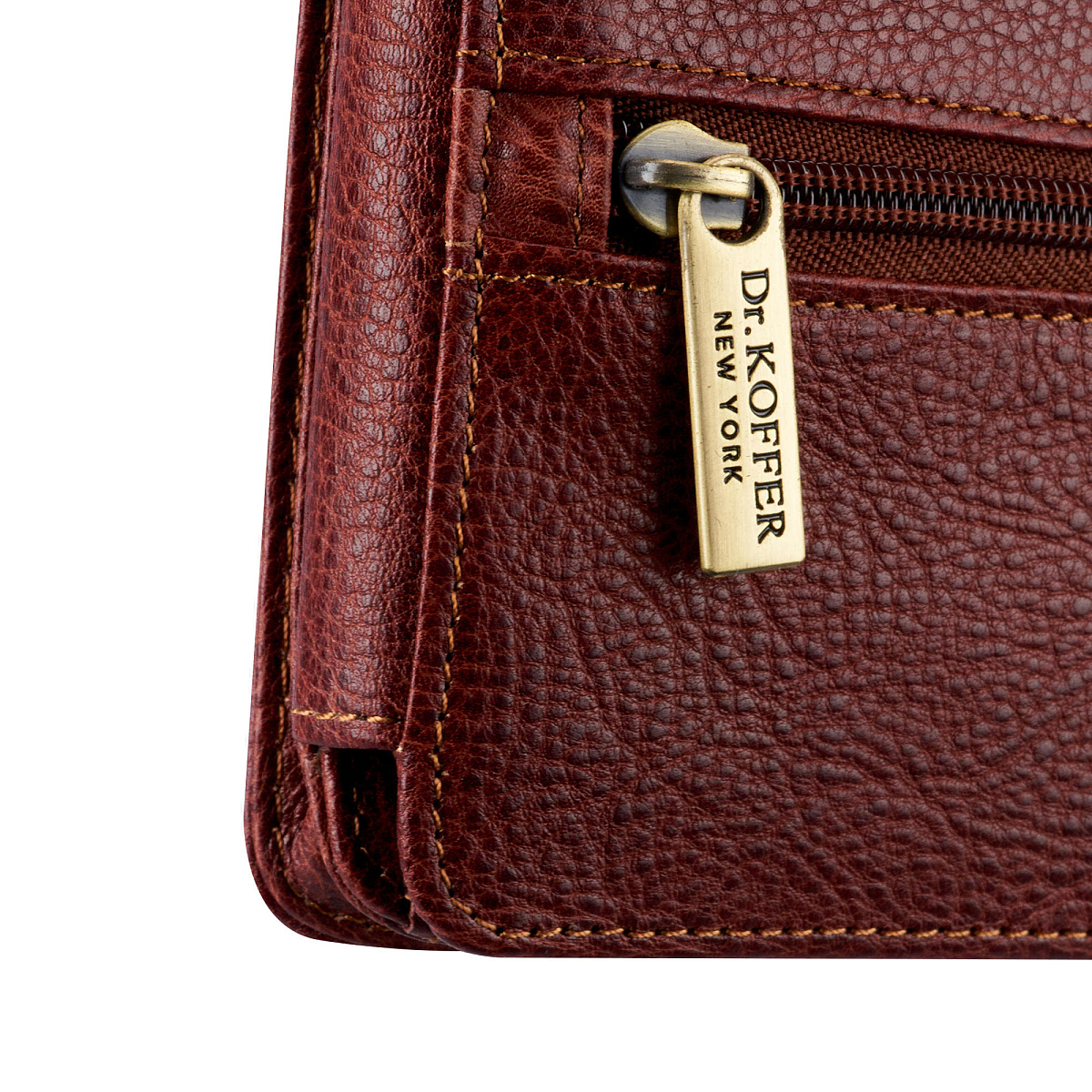Нагрудный кошелек дорожный Dr.Koffer из натуральной кожи