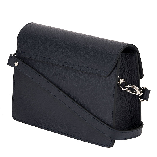 Женская сумка Dr. Koffer из натуральной кожи синяя