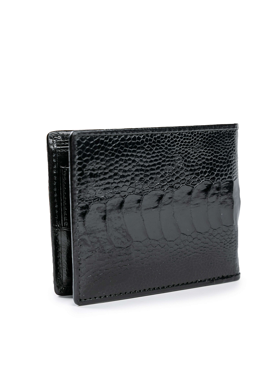 Портмоне Dr.Koffer из натуральной кожи черное