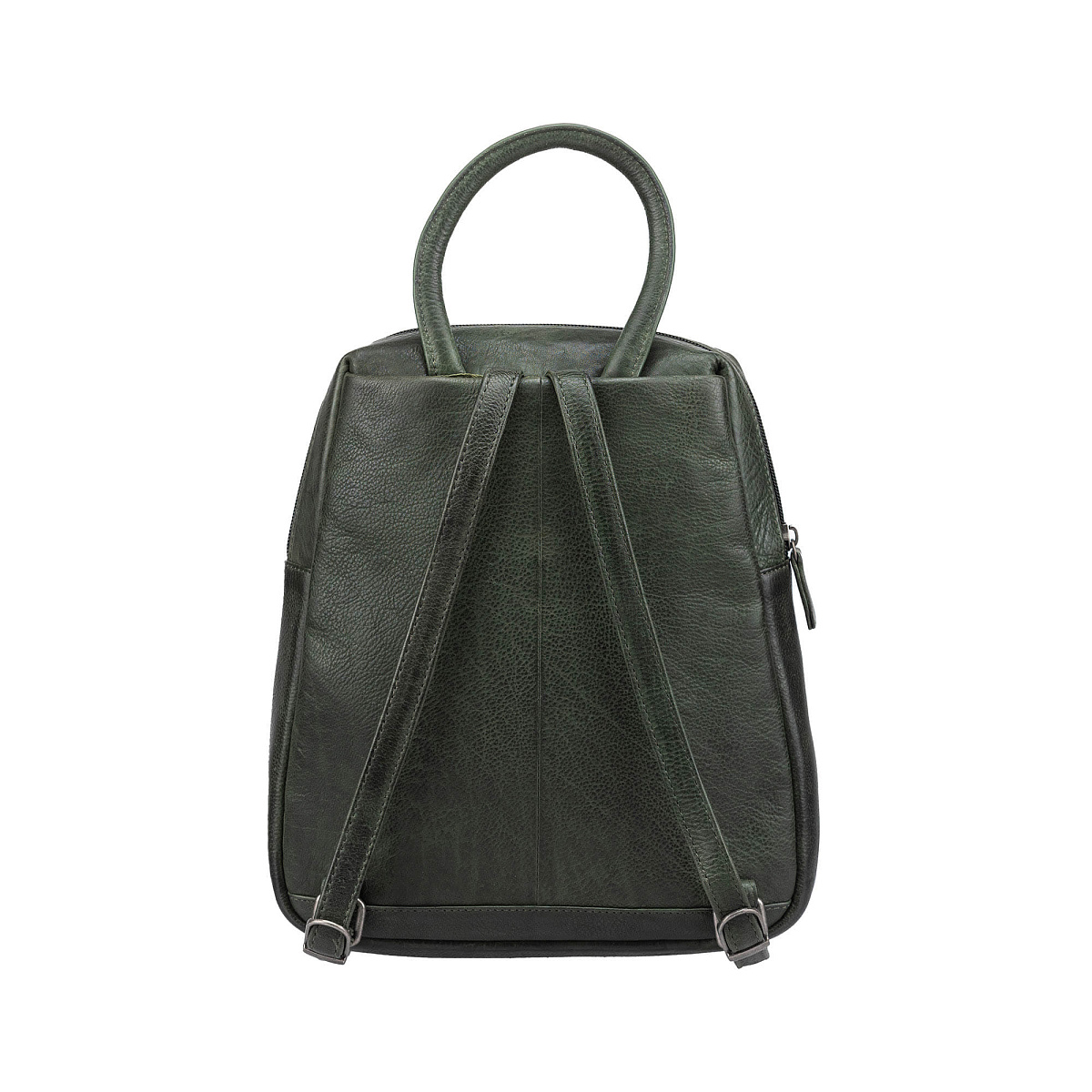 Рюкзак Dr.Koffer из натуральной кожи зеленый