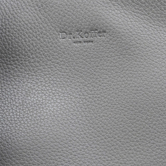 Женская сумка Dr.Koffer из натуральной кожи серая