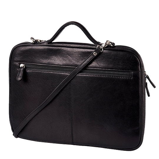 Папка для документов с ручкой Dr. Koffer из натуральной кожи