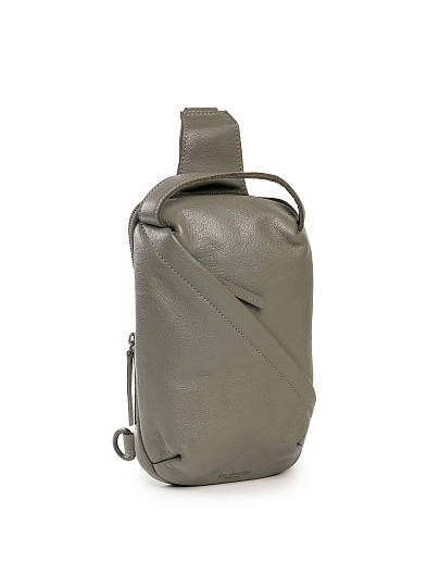 Рюкзак Dr.Koffer из натуральной кожи серый