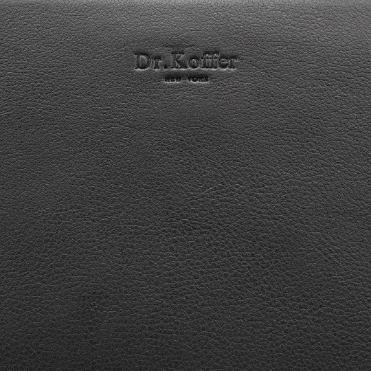 Женская сумка Dr.Koffer из натуральной кожи чёрная