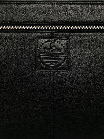 Женская сумка Dr.Koffer из натуральной кожи черная