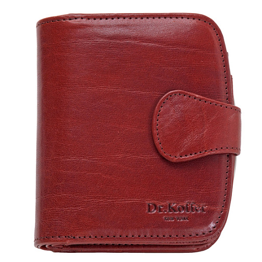 Кошелек Dr.Koffer из натуральной кожи коричневый