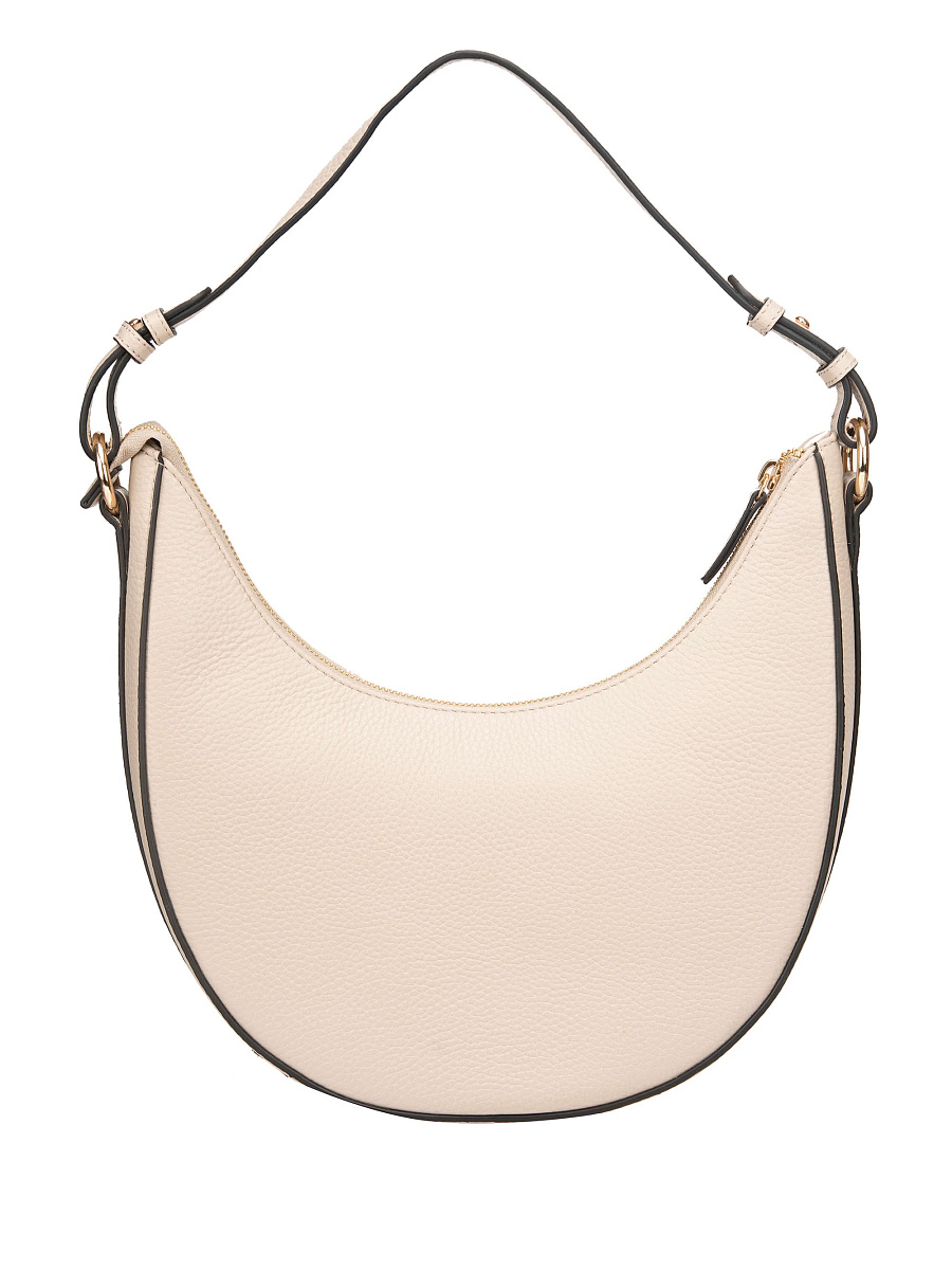 Женская сумка Dr. Koffer из натуральной кожи бежевая