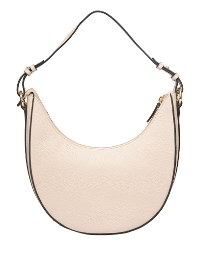 Женская сумка Dr. Koffer из натуральной кожи бежевая