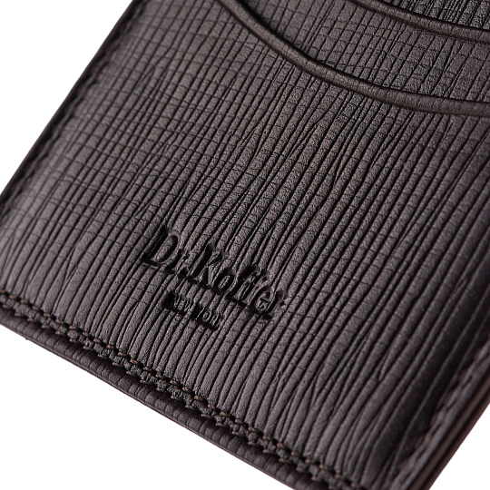 Кредитница Dr.Koffer из натуральной кожи коричневая