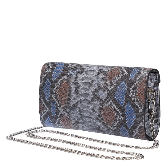 Женская сумка Dr. Koffer из натуральной кожи серая