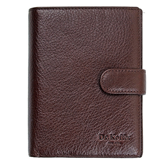 Обложка для паспорта/автодок из натуральной кожи Dr. Koffer