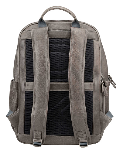 Рюкзак Dr. Koffer из натуральной кожи серый