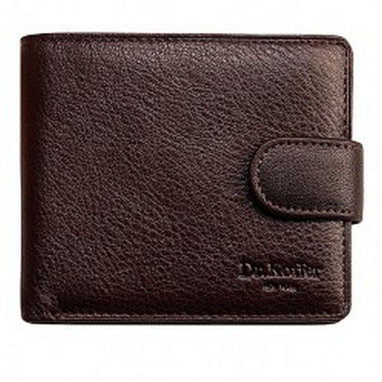 Портмоне Dr.Koffer из натуральной кожи коричневое