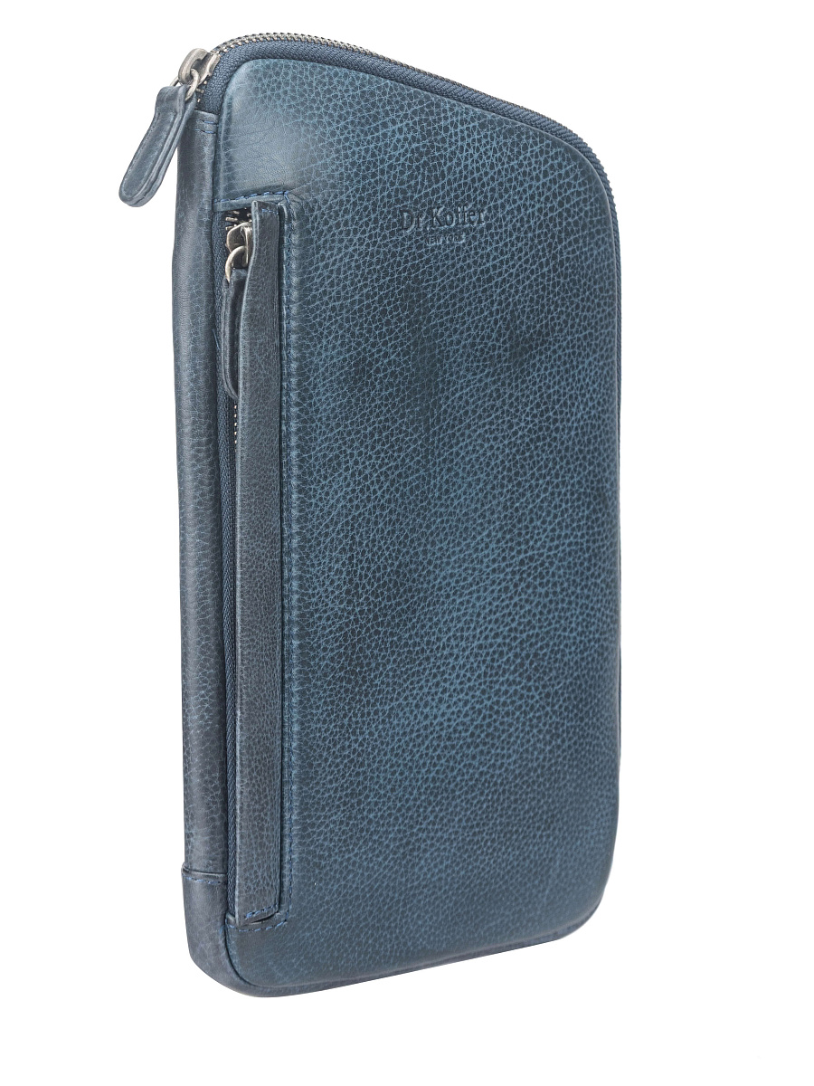 Рюкзак Dr. Koffer из натуральной кожи синий