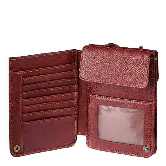 Нагрудный кошелек дорожный Dr.Koffer из натуральной кожи