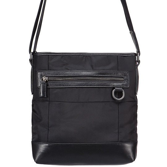Сумка через плечо Dr.Koffer из нейлона и натуральной кожи