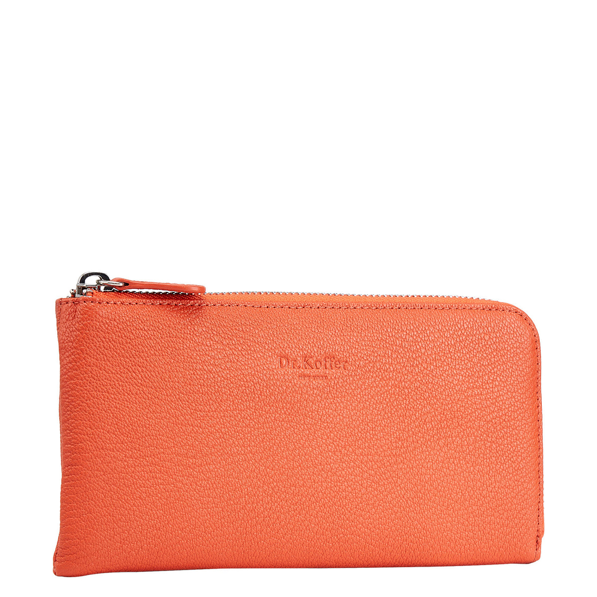 Портмоне Dr.Koffer из натуральной кожи розовое