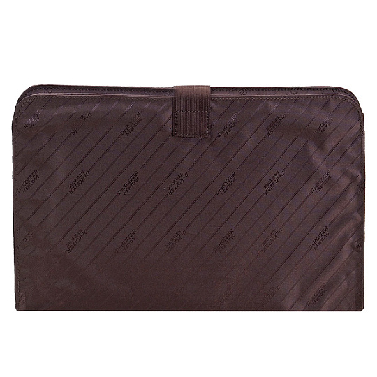 Прямоугольная деловая сумка с большим накладным карманом Dr.Koffer B482510-02-09