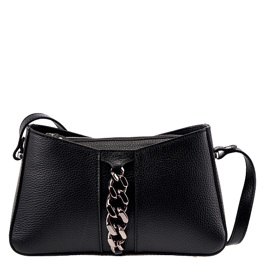 Женская сумка Dr. Koffer из натуральной кожи черная