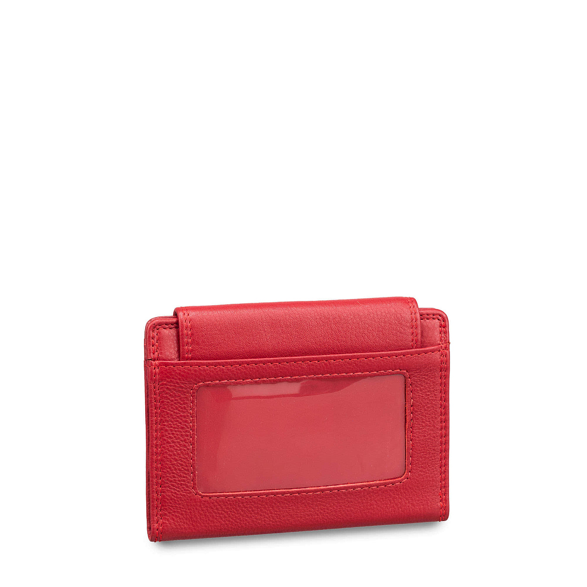 Портмоне Dr.Koffer из натуральной кожи красное