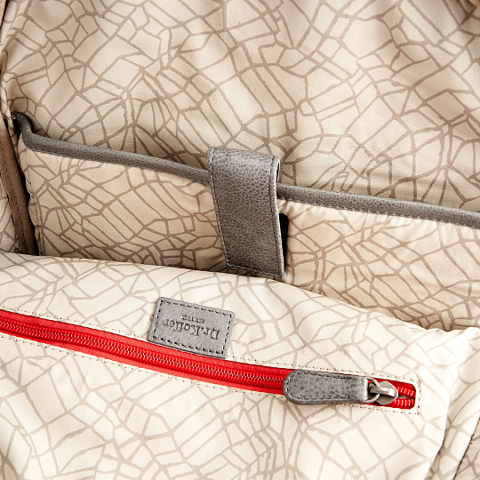 Рюкзак Dr.Koffer из натуральной кожи черный