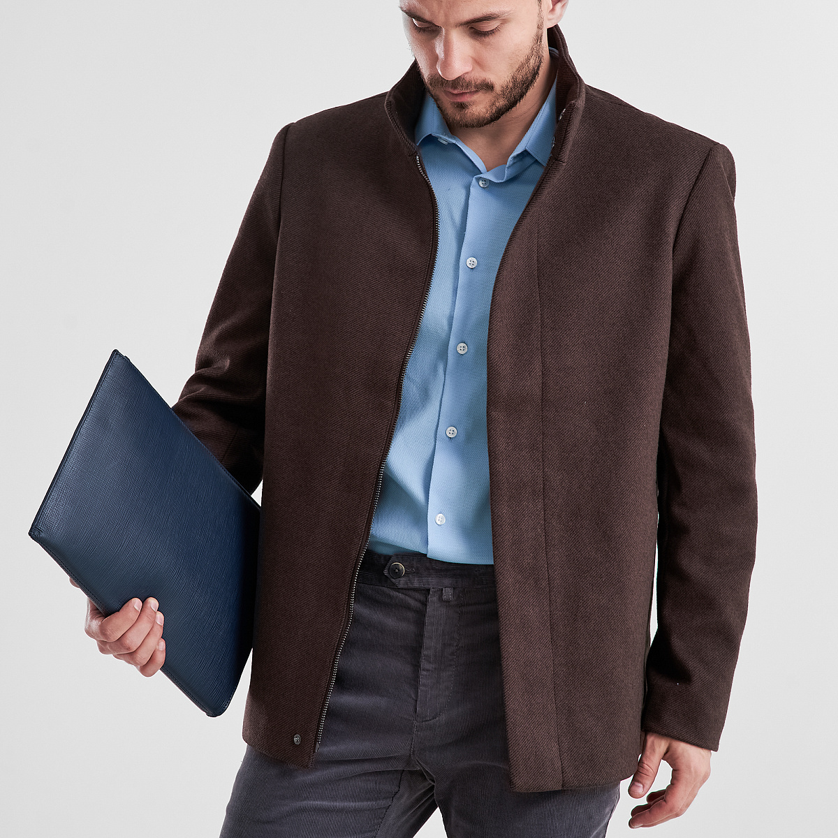 Папка для документов Dr. Koffer из натуральной кожи