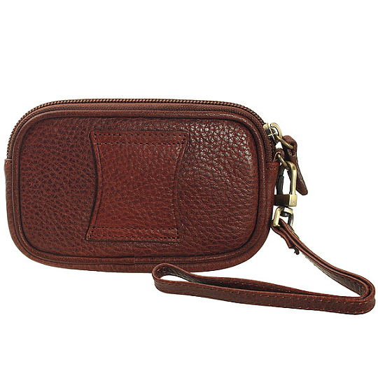 Ключница Dr.Koffer из натуральной кожи светло-коричневая