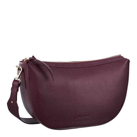 Женская сумка  Dr. Koffer из натуральной кожи бордовая