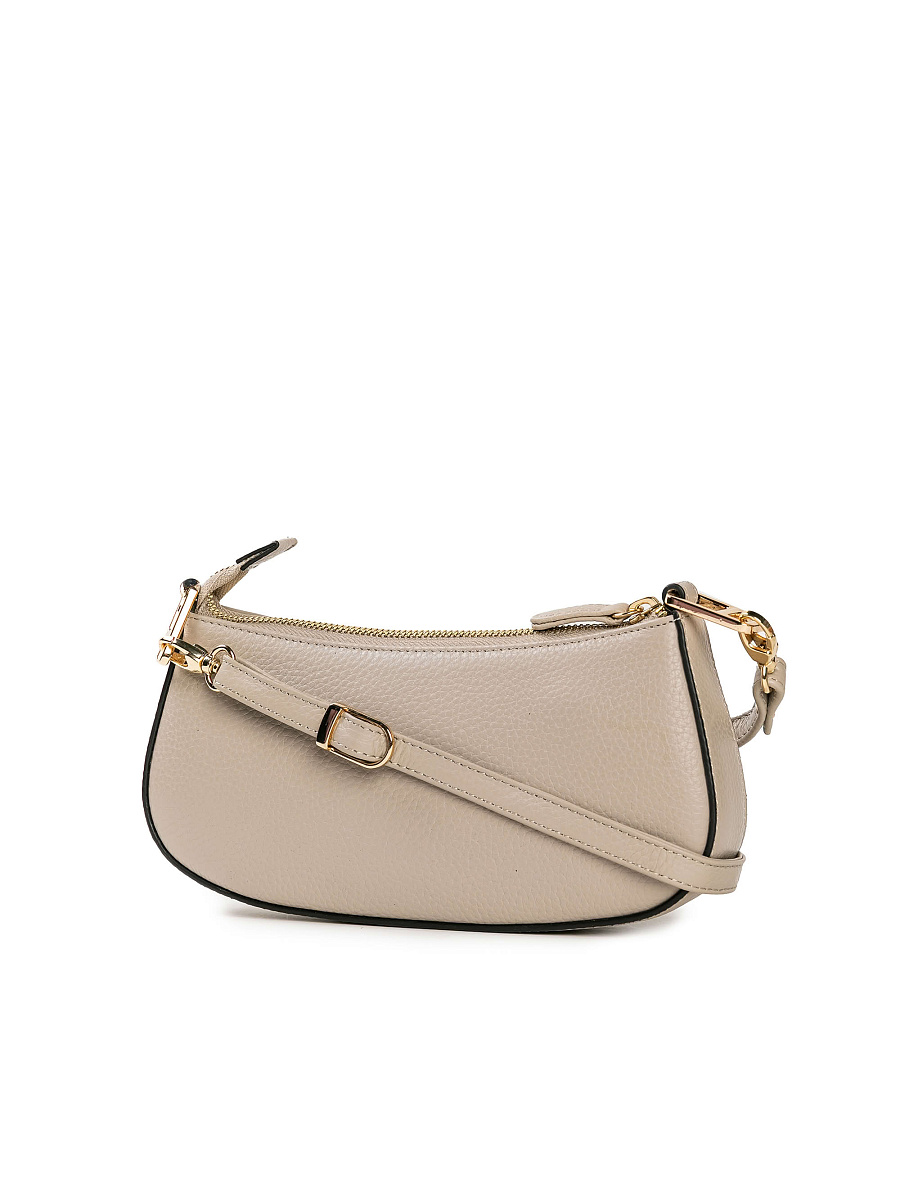 Женская сумка Dr. Koffer из натуральной кожи бежевая