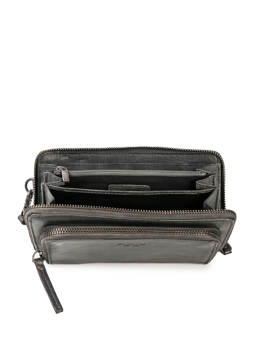 Портмоне Dr.Koffer из натуральной кожи синее