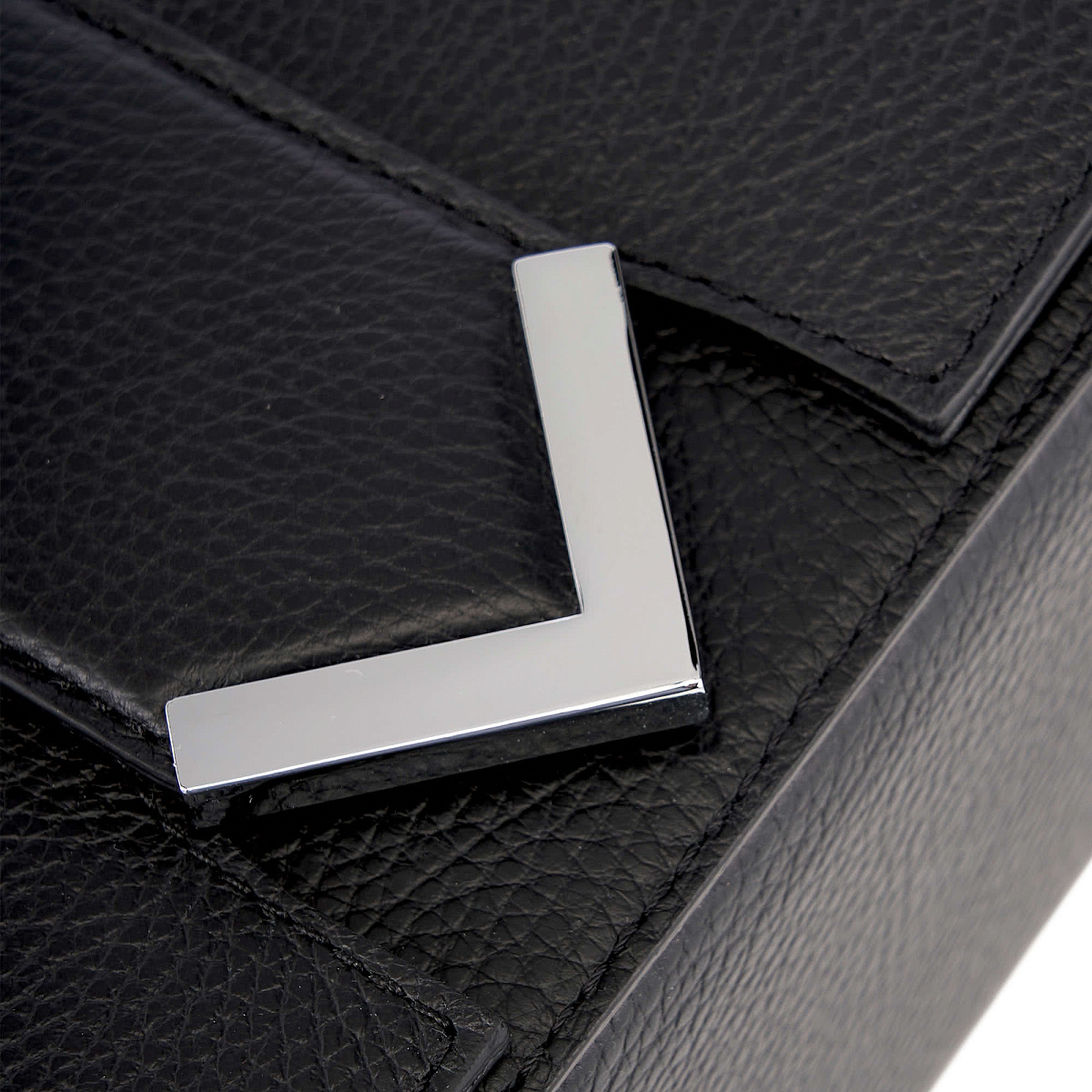 Женская сумка Dr. Koffer из натуральной кожи черная