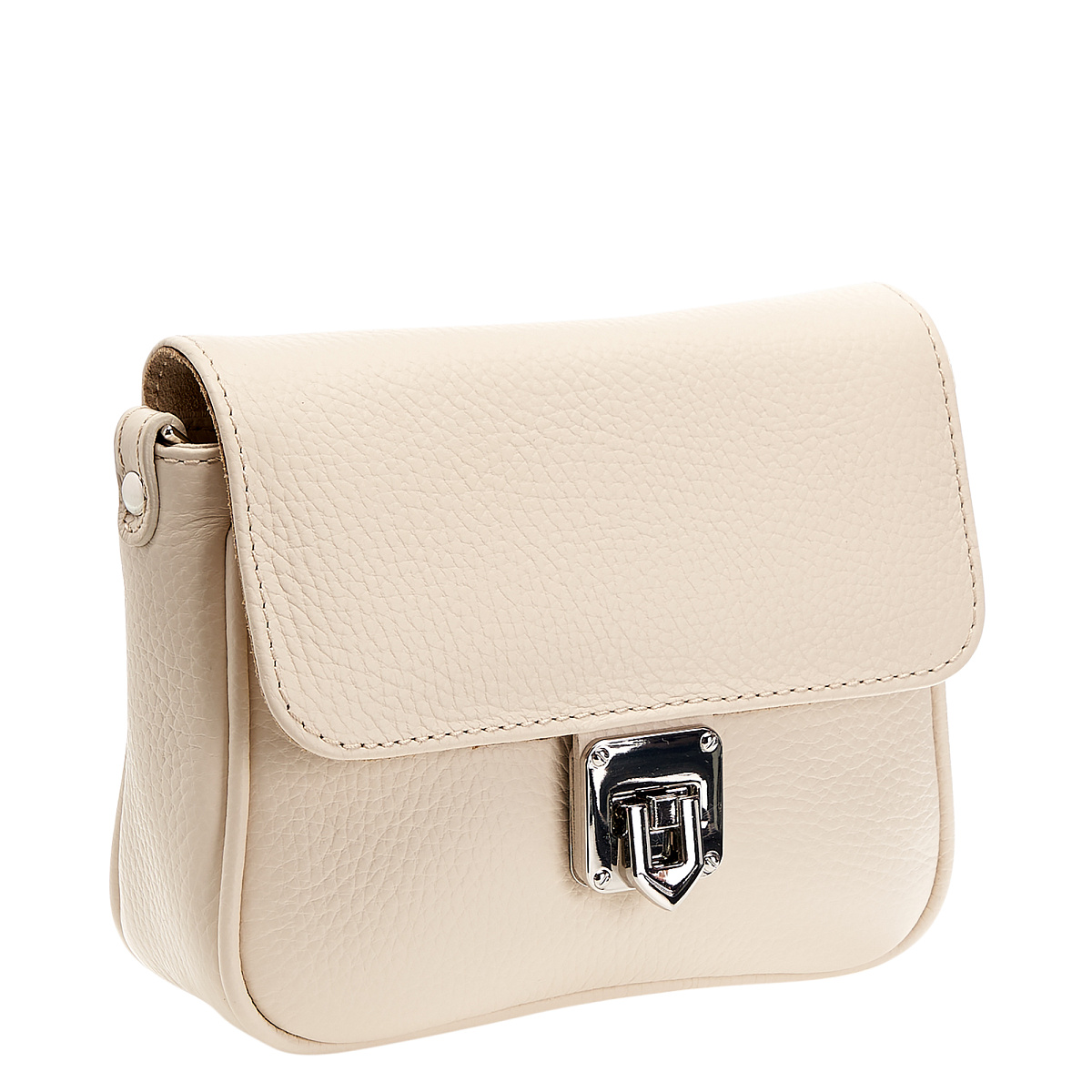 Женская сумка Dr. Koffer из натуральной кожи белая