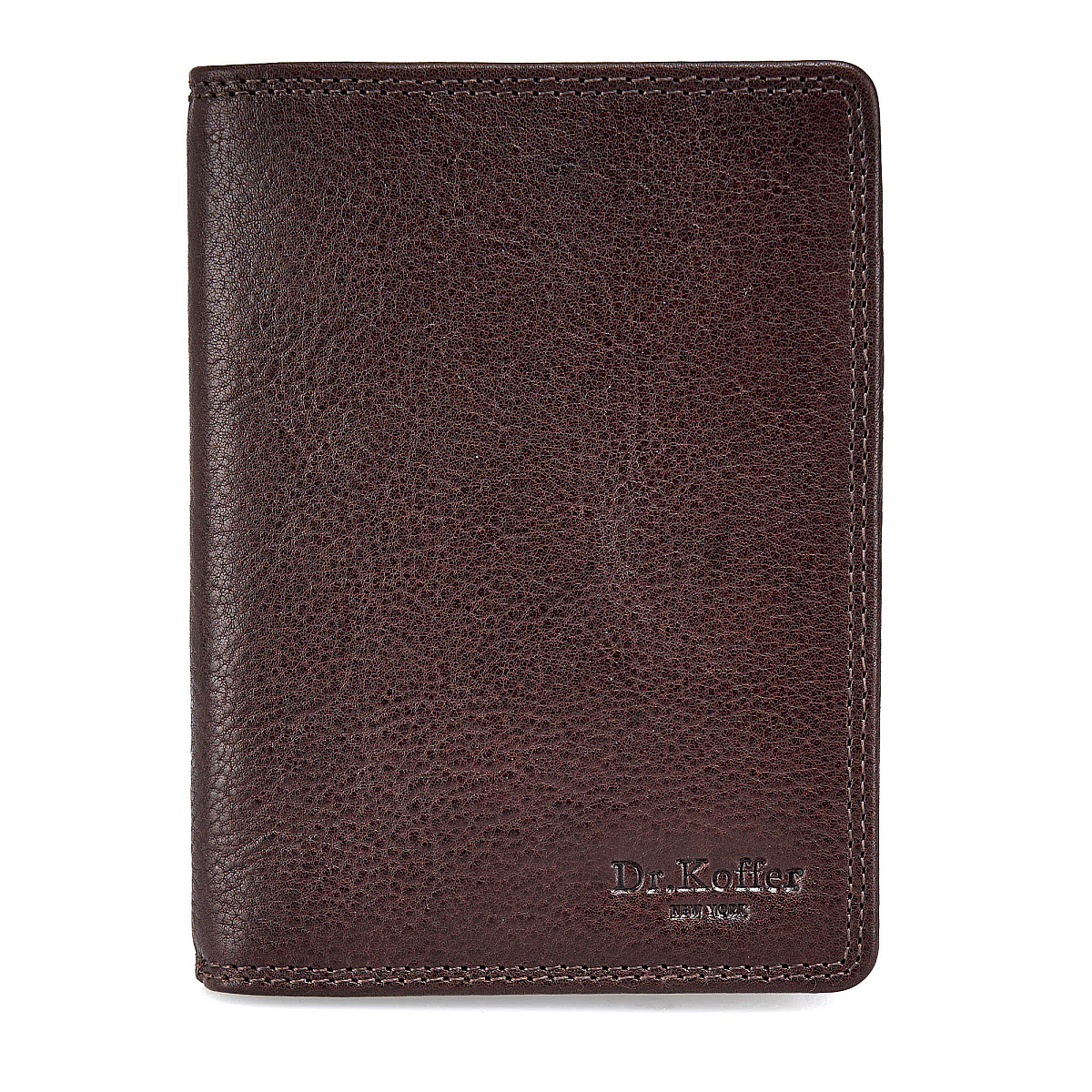 Обложка для паспорта/автодок из натуральной кожи Dr. Koffer