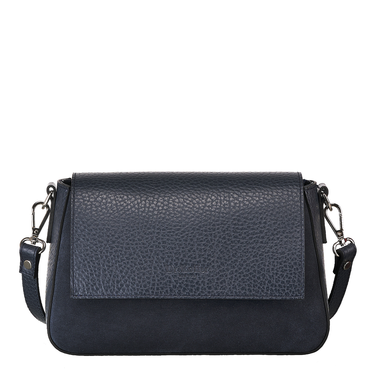 Женская сумка Dr. Koffer из натуральной кожи синяя