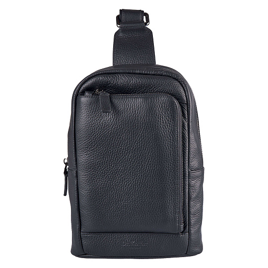 Рюкзак Dr. Koffer из натуральной кожи черный