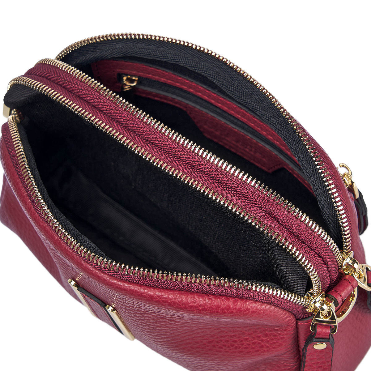 Женская сумка Dr. Koffer из натуральной кожи красная