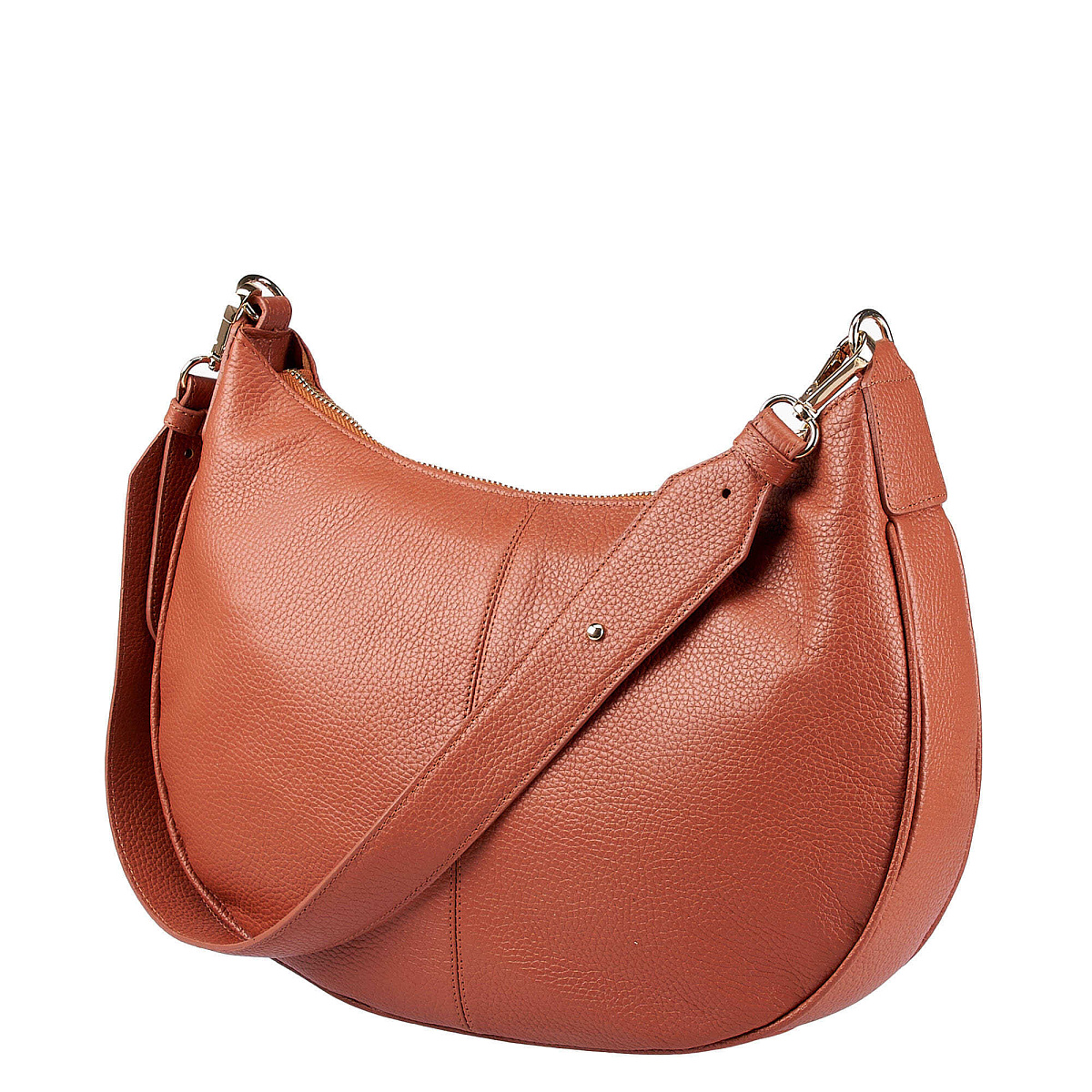 Женская сумка  Dr. Koffer из натуральной кожи оранжевая