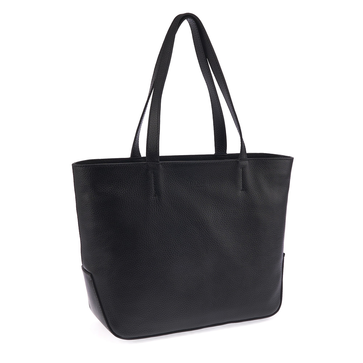 Женская сумка Dr. Koffer из натуральной кожи черная