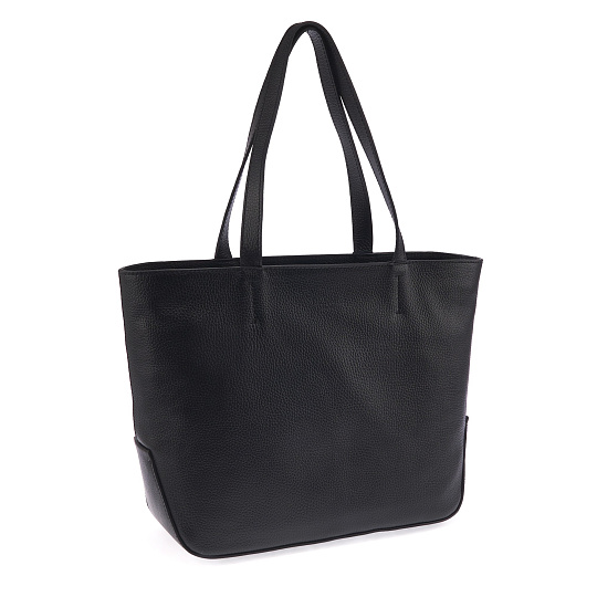 Женская сумка Dr. Koffer из натуральной кожи черная