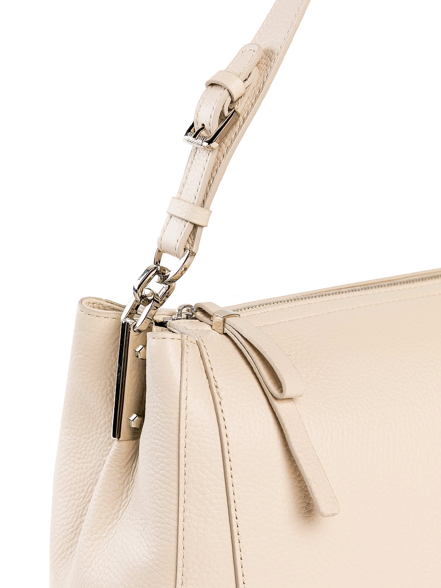 Женская сумка Dr. Koffer из натуральной кожи белая