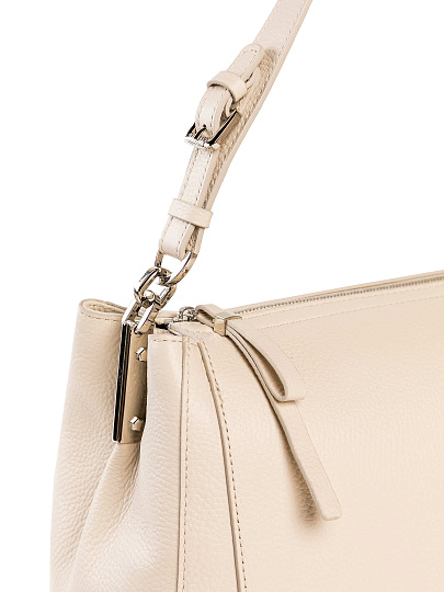 Женская сумка Dr. Koffer из натуральной кожи белая