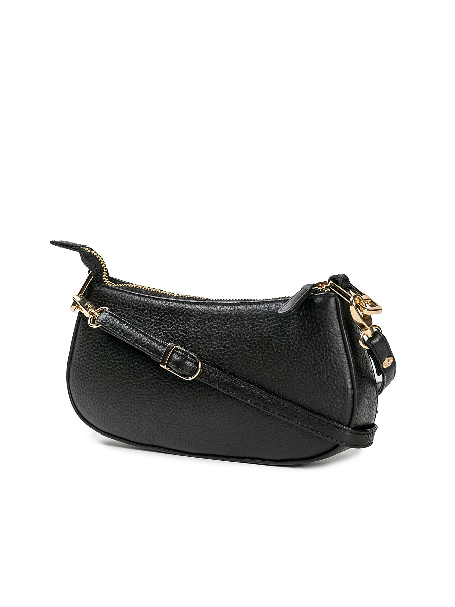 Женская сумка Dr. Koffer из натуральной кожи черная