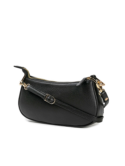 Женская сумка Dr. Koffer из натуральной кожи черная